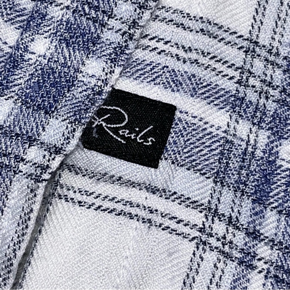 Rails Britt Plaid Button Down Top - image 4